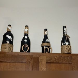 “Home” wine bottles